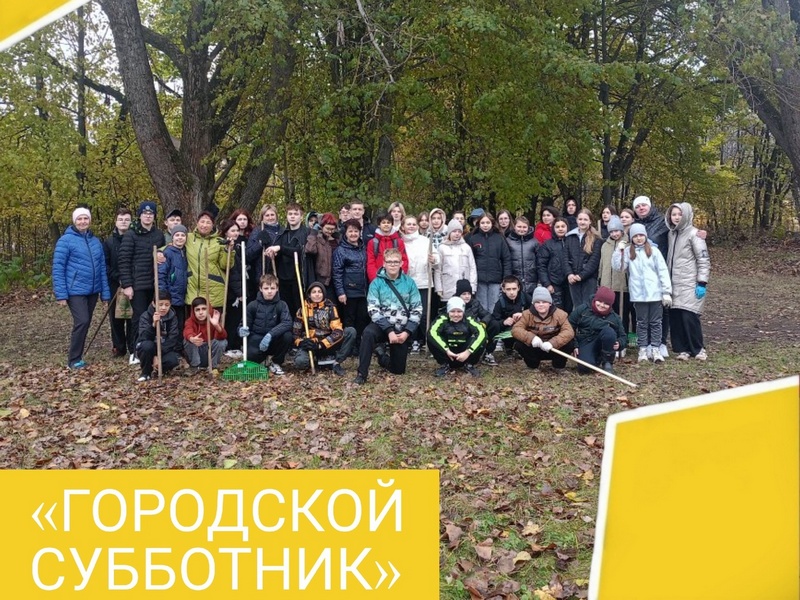 Городской субботник.